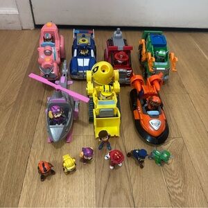 Paw Patrol: The Movie Vehicle Set